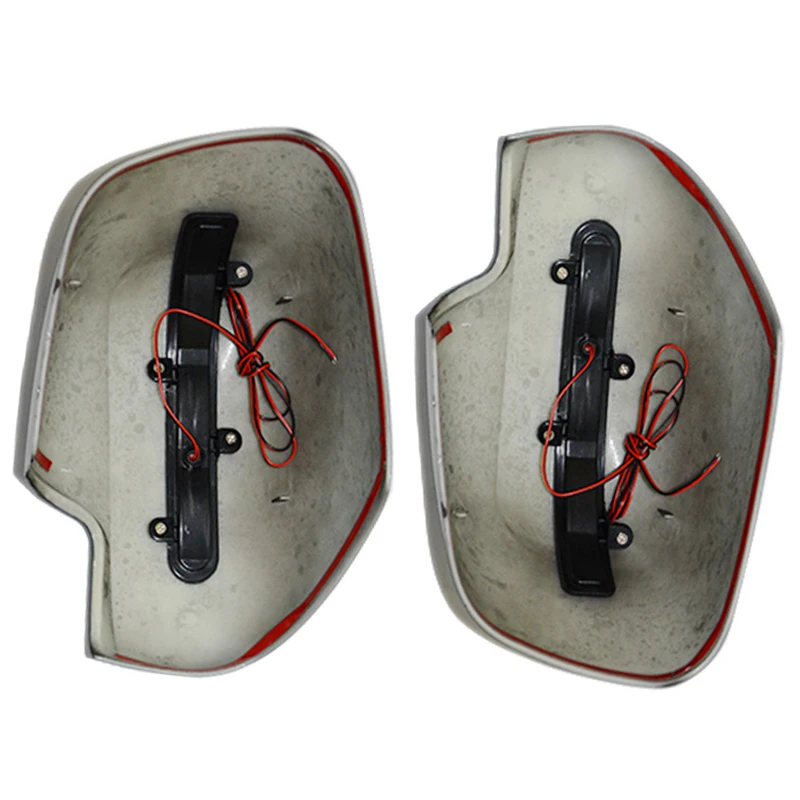 Автомобильная боковая зеркальная крышка со светодиодом для Nissan Navara NP300 2015-2019