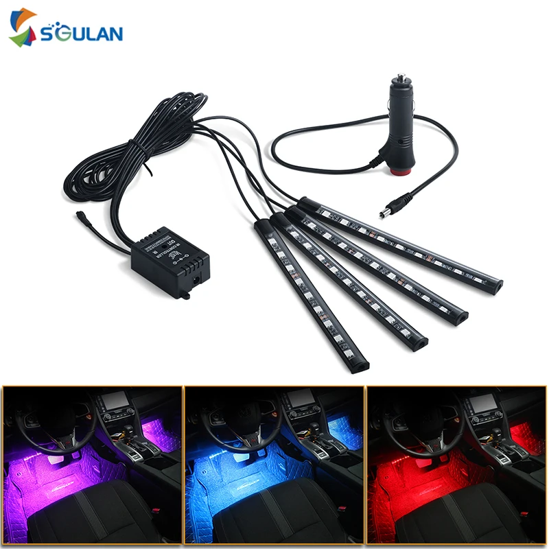 4 шт. USB 5050smd музыкальный ритм батарея дистанционное управление СВЕТОДИОДНЫЙ