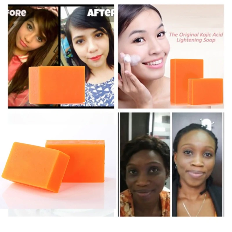 

Y98B 100g Acid Soap Glutathione Whitening Skin Brightening Soaps Facial Cleanser Bath Hand Wash Glowing Radiance