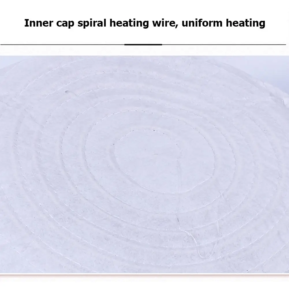 

Adjustable Heating Hair Cap Steamer Nourishing Thermal Treatment Baking Oil Cap Hair Mask Spa Home Salon Hair Care Styling Tool