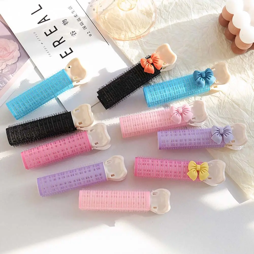 

1 шт. милые натуральные пушистые бигуди карамельного цвета зажим для укладки волос инструмент для челки бигуди для укладки волос без нагрев...