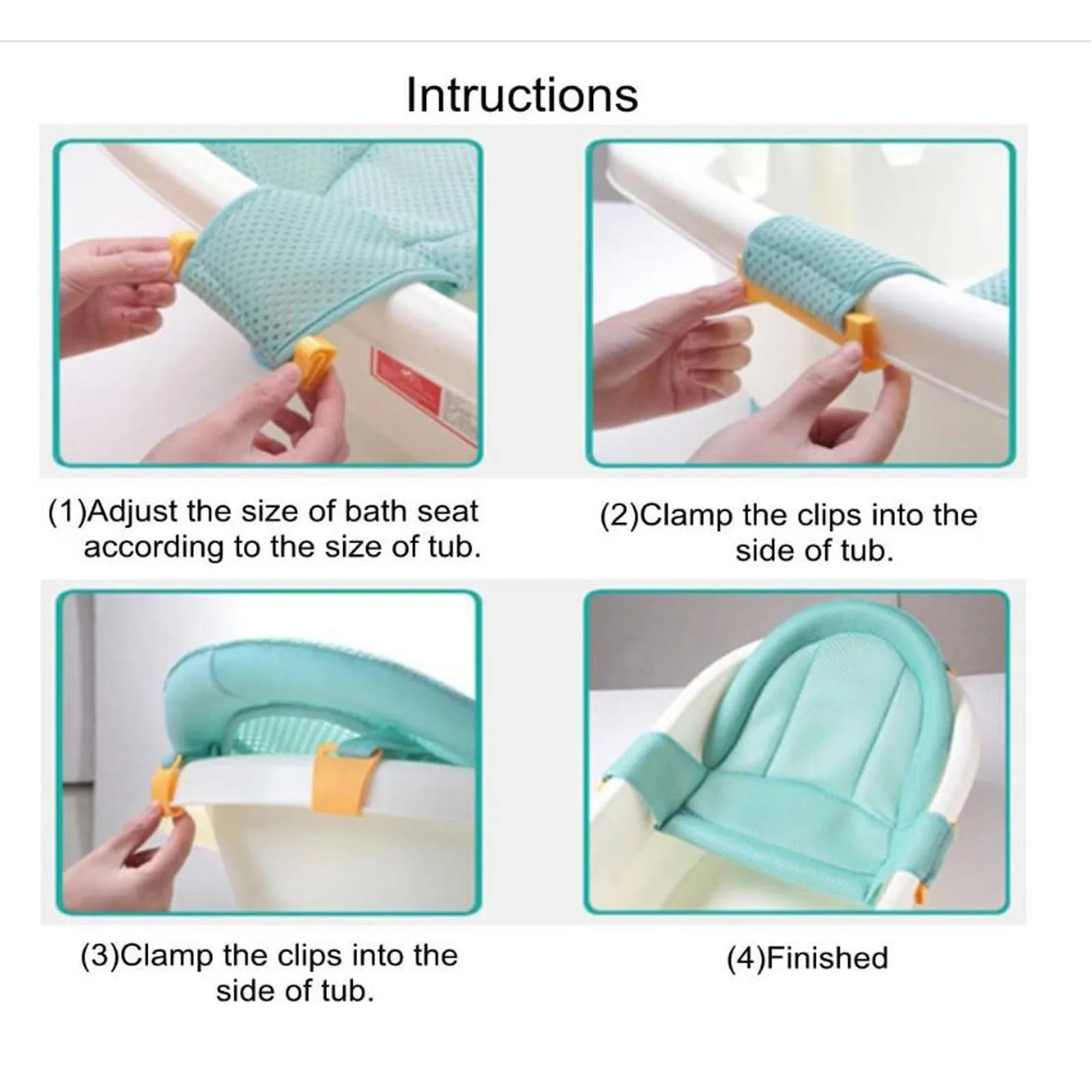 Коврик для ванны душа нескользящий подставка сидение ребенка и Лежащая купания