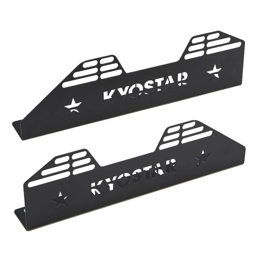 Универсальное черное гоночное сиденье Kyostar с боковым креплением для сиденья Bride