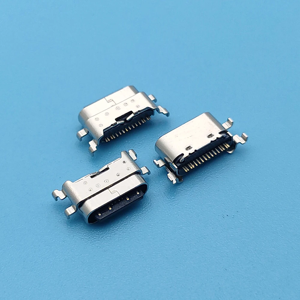 50 шт. Micro USB JACK Type-C 16pin гнездовой разъем порт зарядная док-станция для Xiaomi Mi 5X MDE2 MDT2 A1