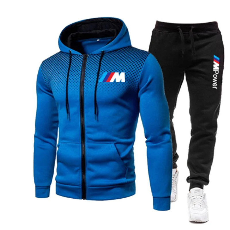 

2021 new Autumn and winter Men's Sets hoodies+Pants Harajuku Sport Suits Casual Sweatshirts Tracksuit Brand Sportswear