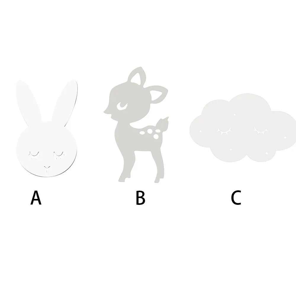 

Acrylic Mirror Wall Stickers Children's Room Decor Nordic Acrylic Mirror Cartoon Wall Camera Props Kids Room Wall Decoration