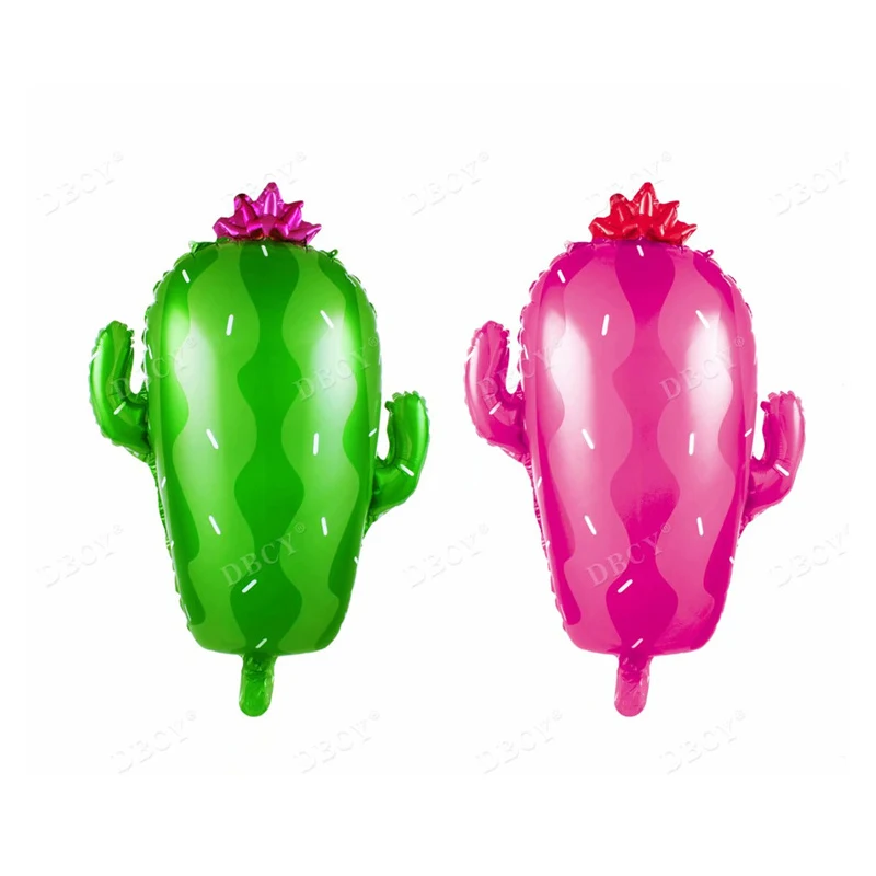 1 шт. большой кактус Гелий Фольги шары День рождения фруктовый шар в виде фламинго