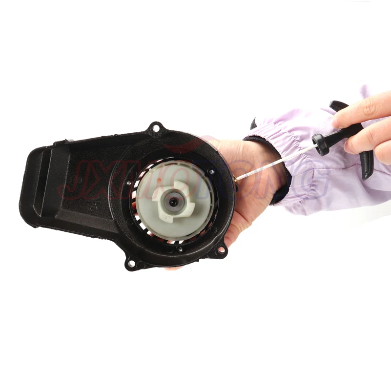 Алюминиевый карманный велосипед Minimoto легкий стартер для 2-тактного двигателя 47cc