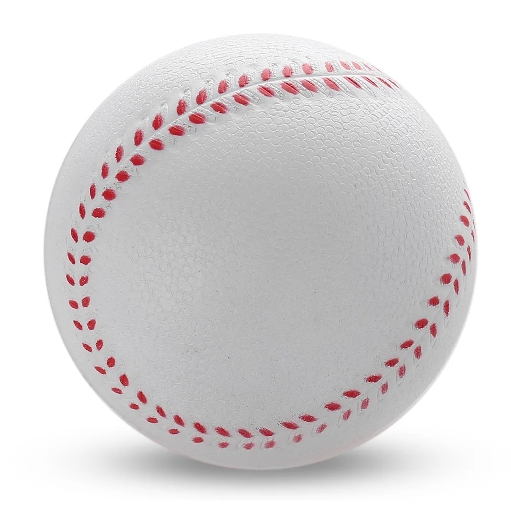 

1pcs 6.3cm Relieve Stress Soft Sponge Baseball Indoor Outdoor Practice Training Base Ball Child PU BaseBall Softball Toys Squeez
