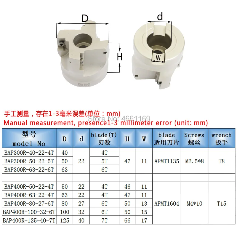Концевая фреза C12 C16 C20 C25 C3 / 4 FMB22 держатель инструмента BAP300R 400R 50/63 22 4T 5T 6T для