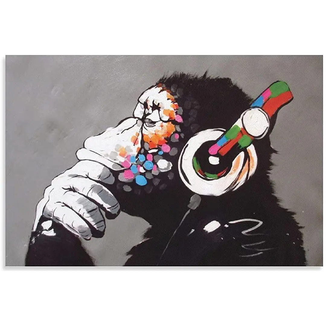 Настенная Картина на холсте для прослушивания музыки гостиной | Дом и сад