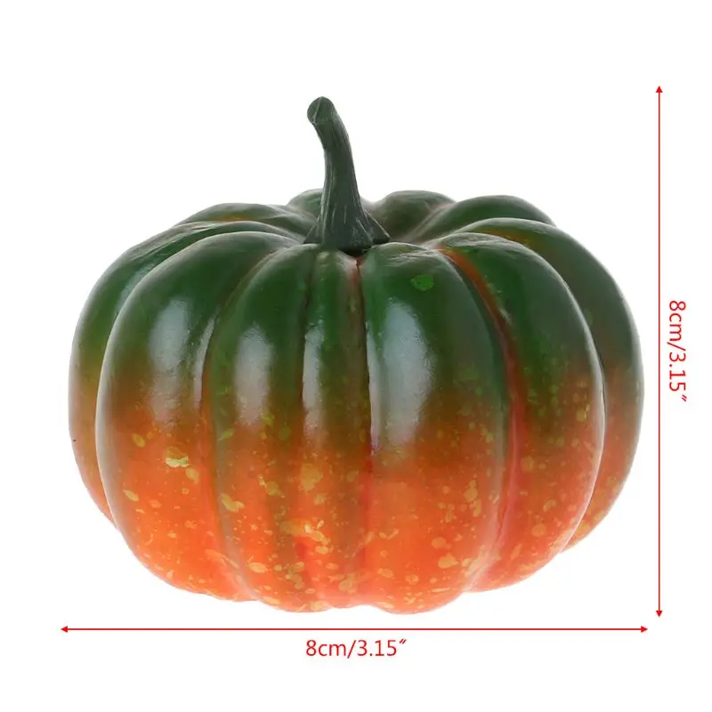 Реалистичные искусственные маленькие тыквы для Хэллоуина осени урожая Дня