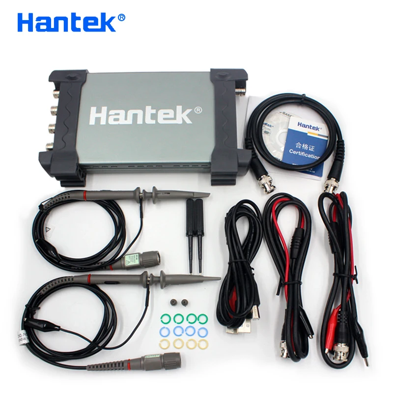 Цифровой usb-осциллограф 4 канала 70 МГц полоса пропускания 1GSa/s Feal-time Sampling antek 25