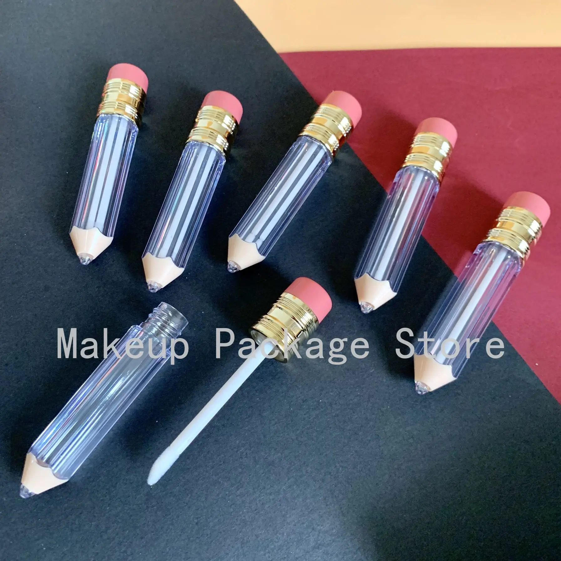 5 мл 100 шт. тюбик для блеска губ пустой косметический контейнер прозрачный