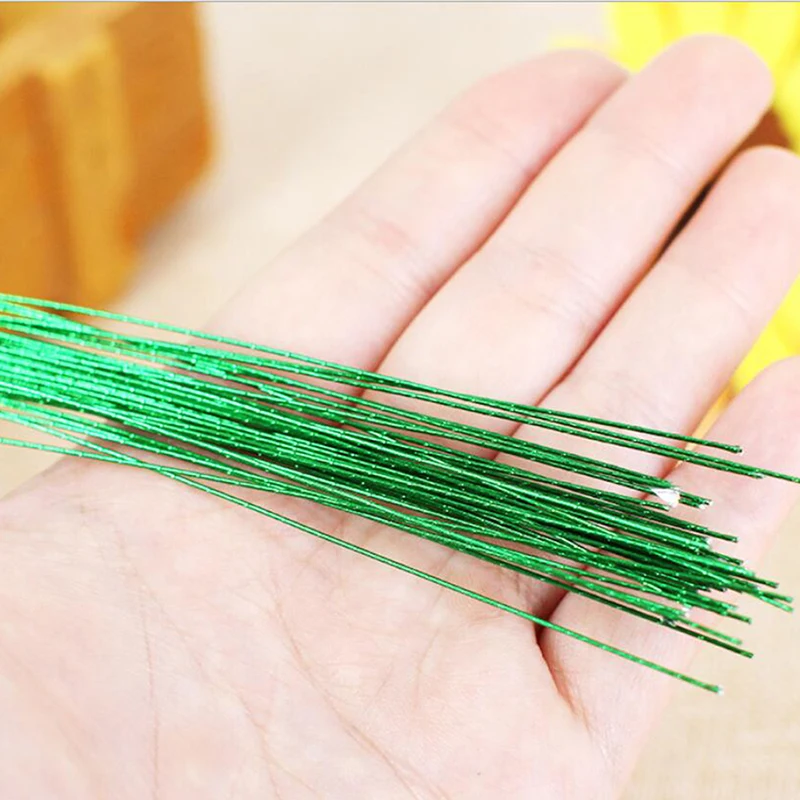 40 шт. металлическая проволока с бумажным покрытием для изготовления