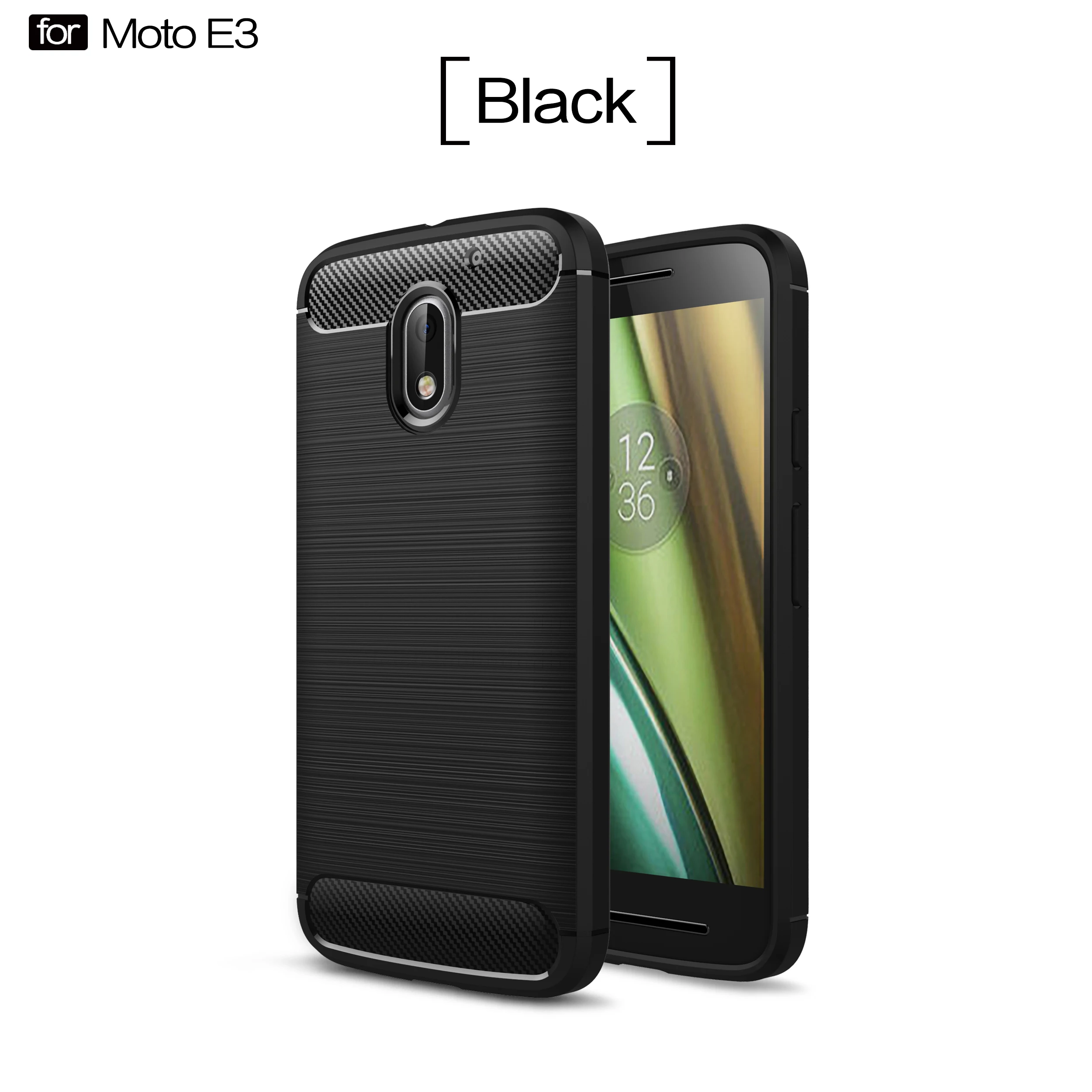 Чехол из углеродного волокна с полной защитой 360 чехол для телефона Motorola Moto G7 E6 G8