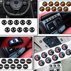 10 шт., декоративные наклейки на руль Acura RL Integra ILX TL TLX MDX RDX CL CSX RSX ZDX