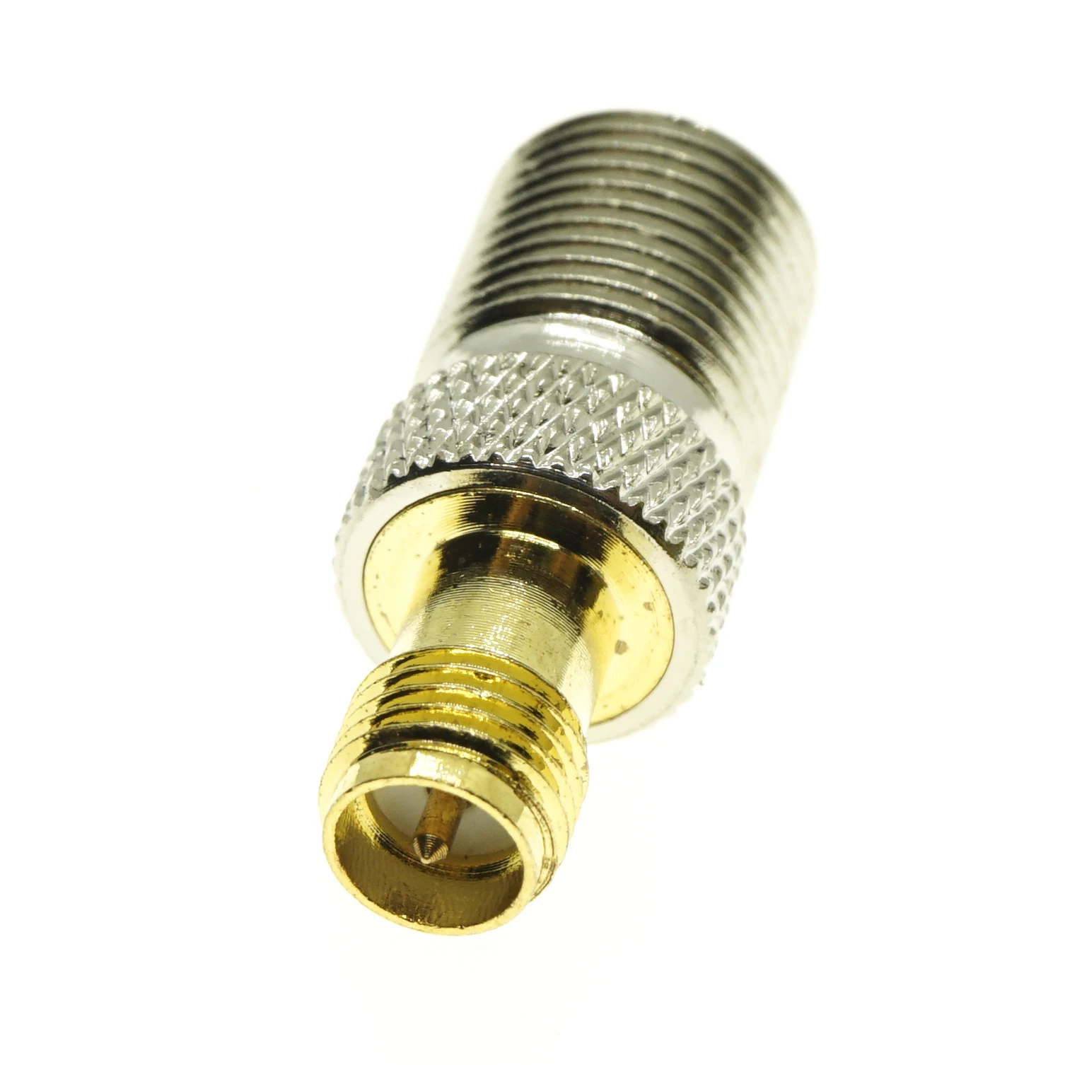 1X шт F Женский-RP-SMA RPSMA RP гнездовой разъем SMA позолоченный латунный прямой F-RPSMA