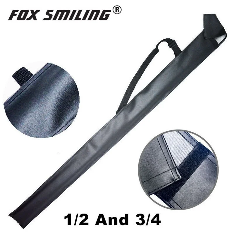 3/4 черная кожаная сумка для бильярда 112 см и 1/2 Бильярд 80 черные мешки | Аксессуары