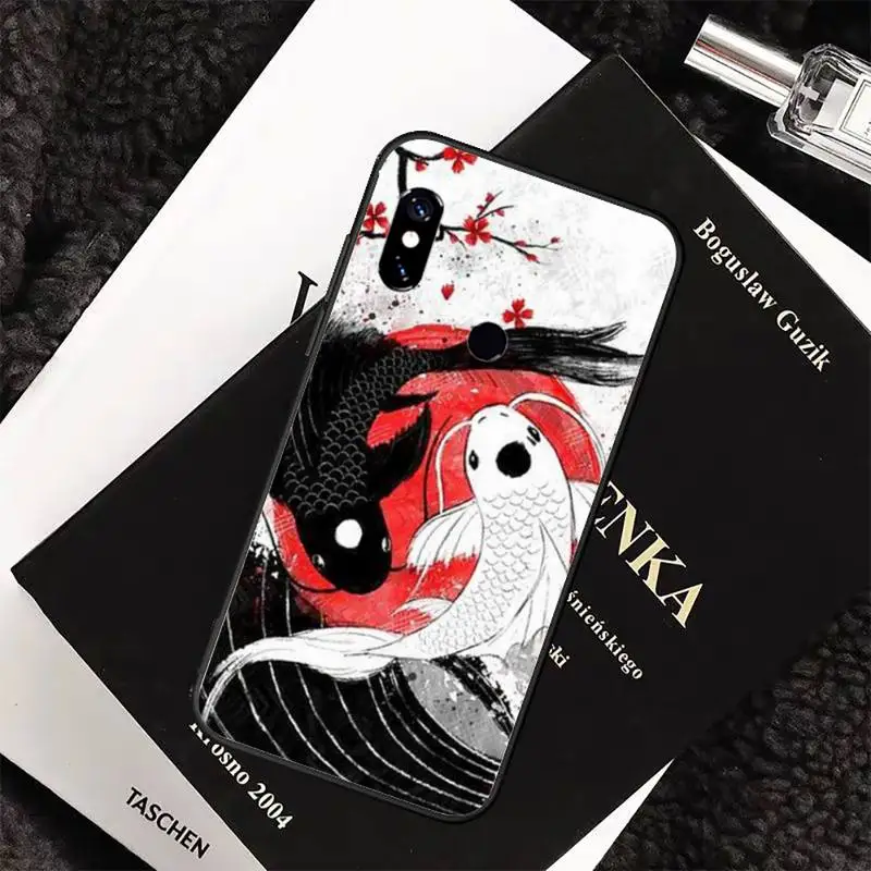 

Retro animal fish Phone Case For Xiaomi Mi A1 A2 5 6 6PLUS 8 9 SE Lite MIX 2 2S MAX 2 3 Pocophone F1