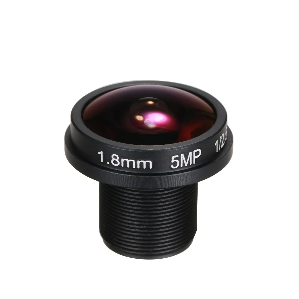 

1.8mm Fisheye Lens HD 5.0 Megapixel IR M12 Mount 1/2.5" F2.0 For CCTV IP Camera