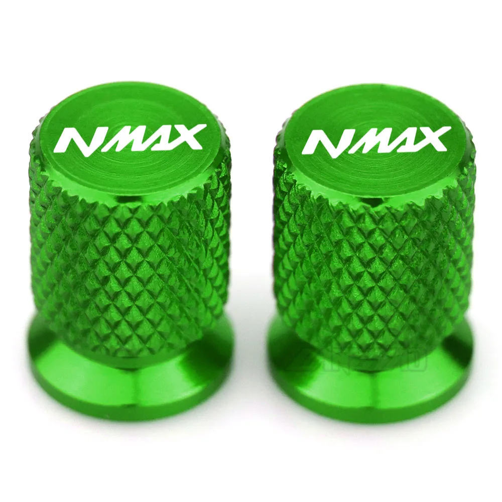 Green CNC алюминиевые шины клапан воздушный порт крышка крышки мотоцикла аксессуары для Yamaha Nmax N-max 125 155 Красный Синий Золотой - Цвет: Green