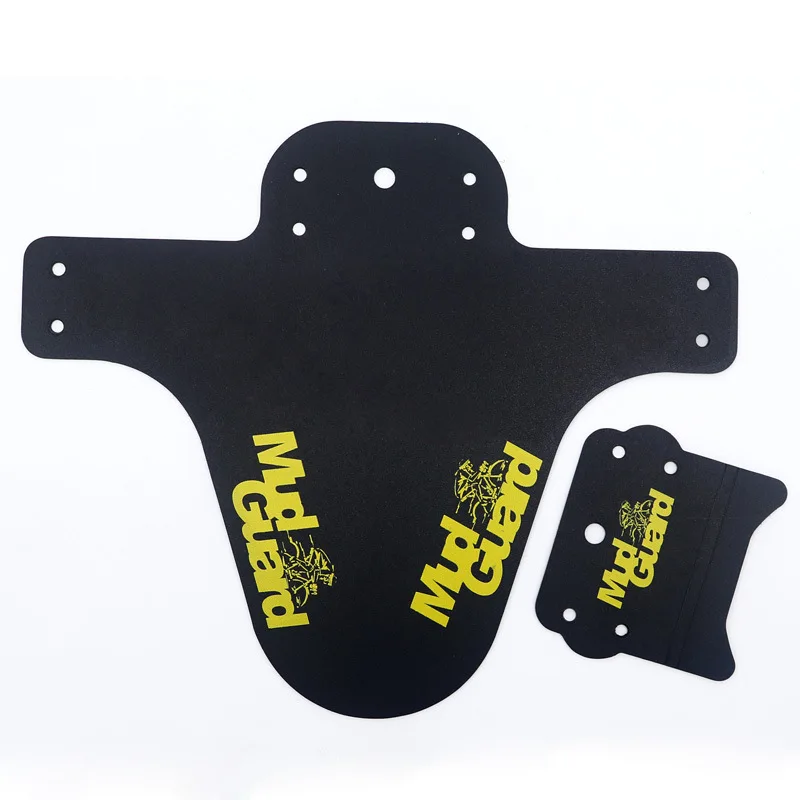 yellow 1 комплект MTB дорожный велосипедные Крылья Пластиковые Красочные передние+ задние велосипедный брызговик крылья горный велосипед грязевая защита Аксессуары для велосипеда - Цвет: yellow
