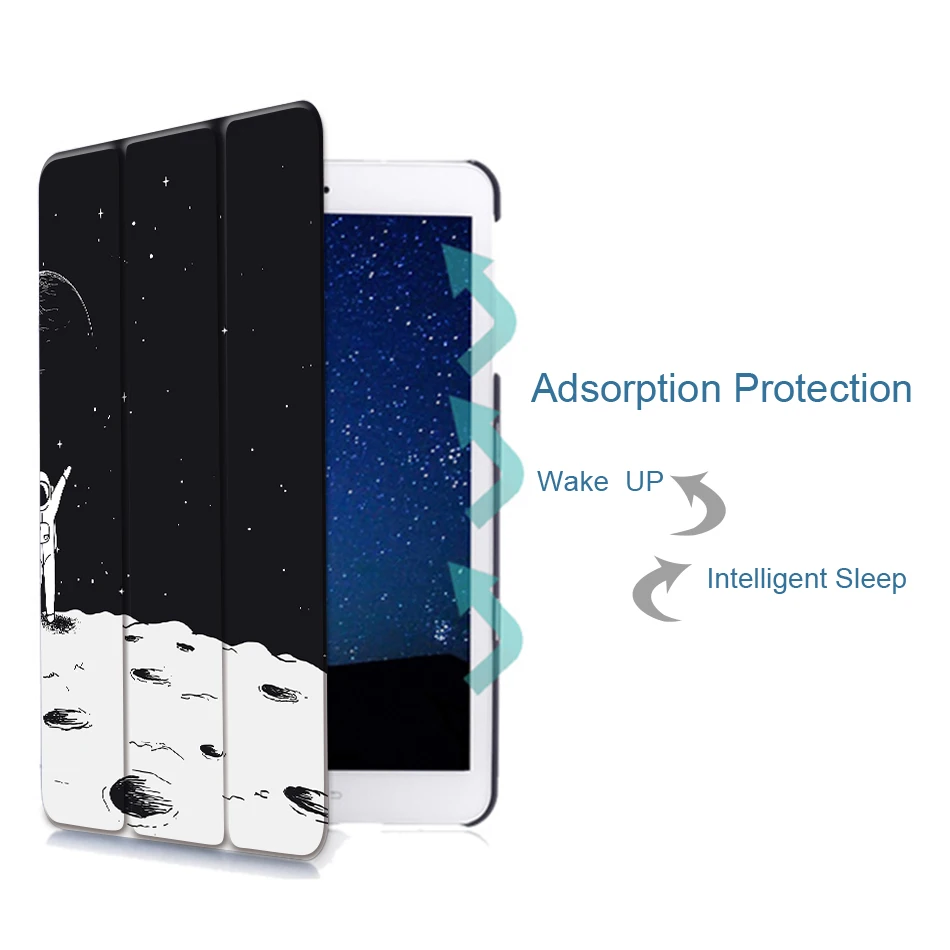 MTT из искусственной кожи чехол для samsung Galaxy Tab A 9,7 ''T550 T555 SM-P550 SM-P555 откидная подставка умный чехол мультяшный чехол для планшета Funda