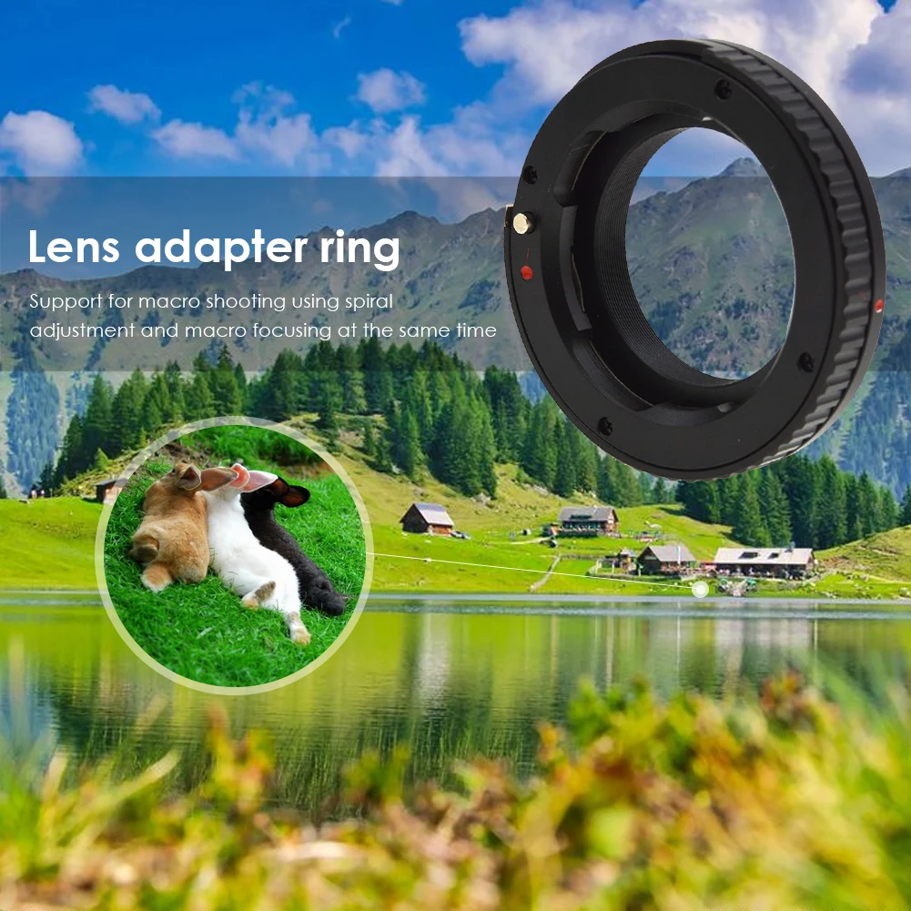 

Adjustable Lens Adapter Ring, Suitable For M LM Lens Adapter Ring OF For Leica SLR Camera To For Sony NEX-3 NEX-5