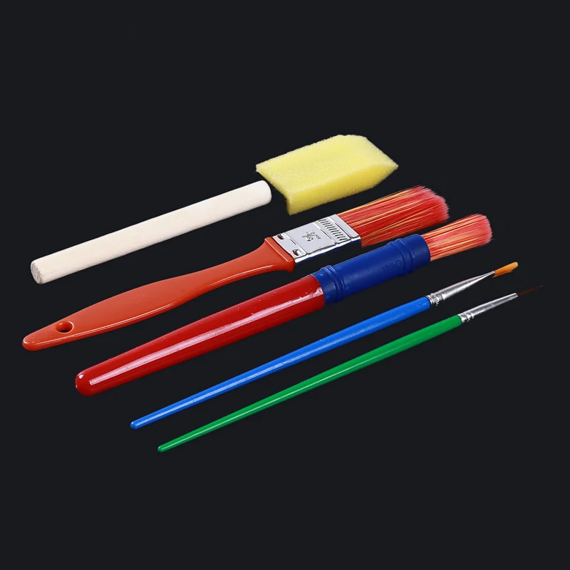 DIY Flower Graffiti Sponge Art Supplies Brushes Seal Painting Tools Funny Drawing Toys Creative Toy for Children | Игрушки и хобби