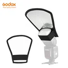 Универсальный Рассеиватель Вспышки софтбокс серебристый белый отражатель для Canon Nikon Pentax Yongnuo Speedlite фотостудия фото