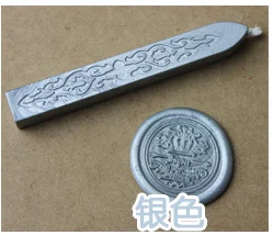 silver DIY уплотнительная полоса, посвященная пчелиному воску, палочка, брендинг для рисования печать, печать, воск, конверт, ручной работы, хобби, DIY Инструменты - Цвет: silver