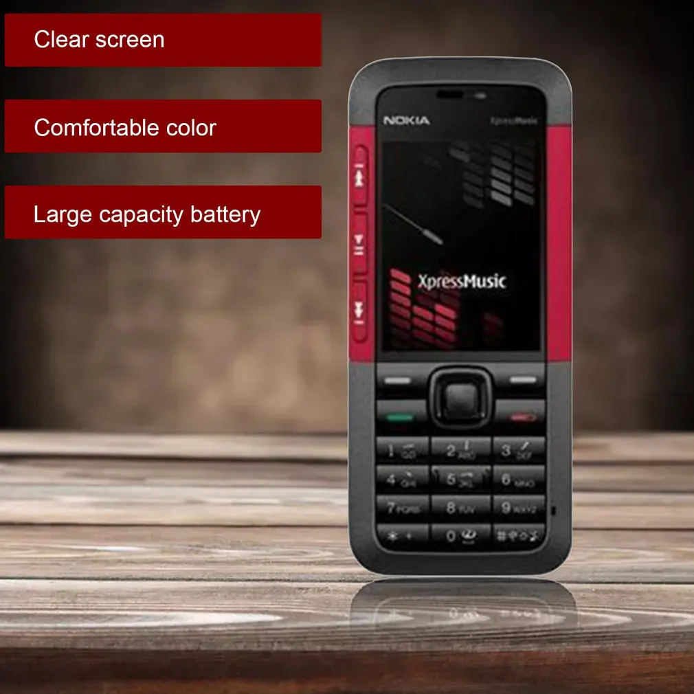 Оригинальный разблокированный Nokia 5310 Xpress музыка Bluetooth Java MP3 плеер Поддержка