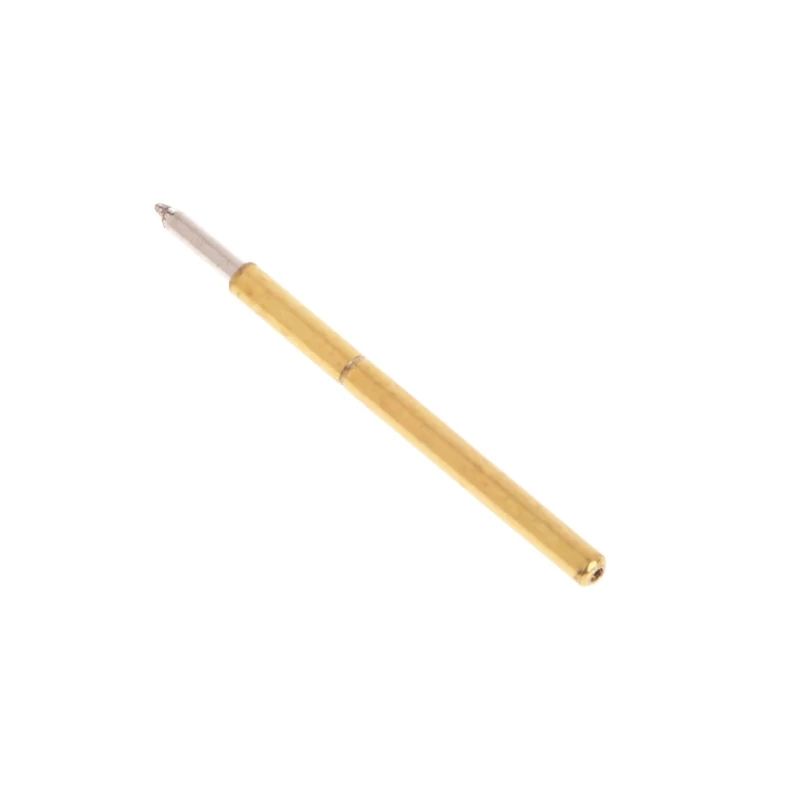 

100 Pcs Dia 1.02mm Length 15.85mm 100g Spring Test Probe Pogo Pin Tool P75-B1
