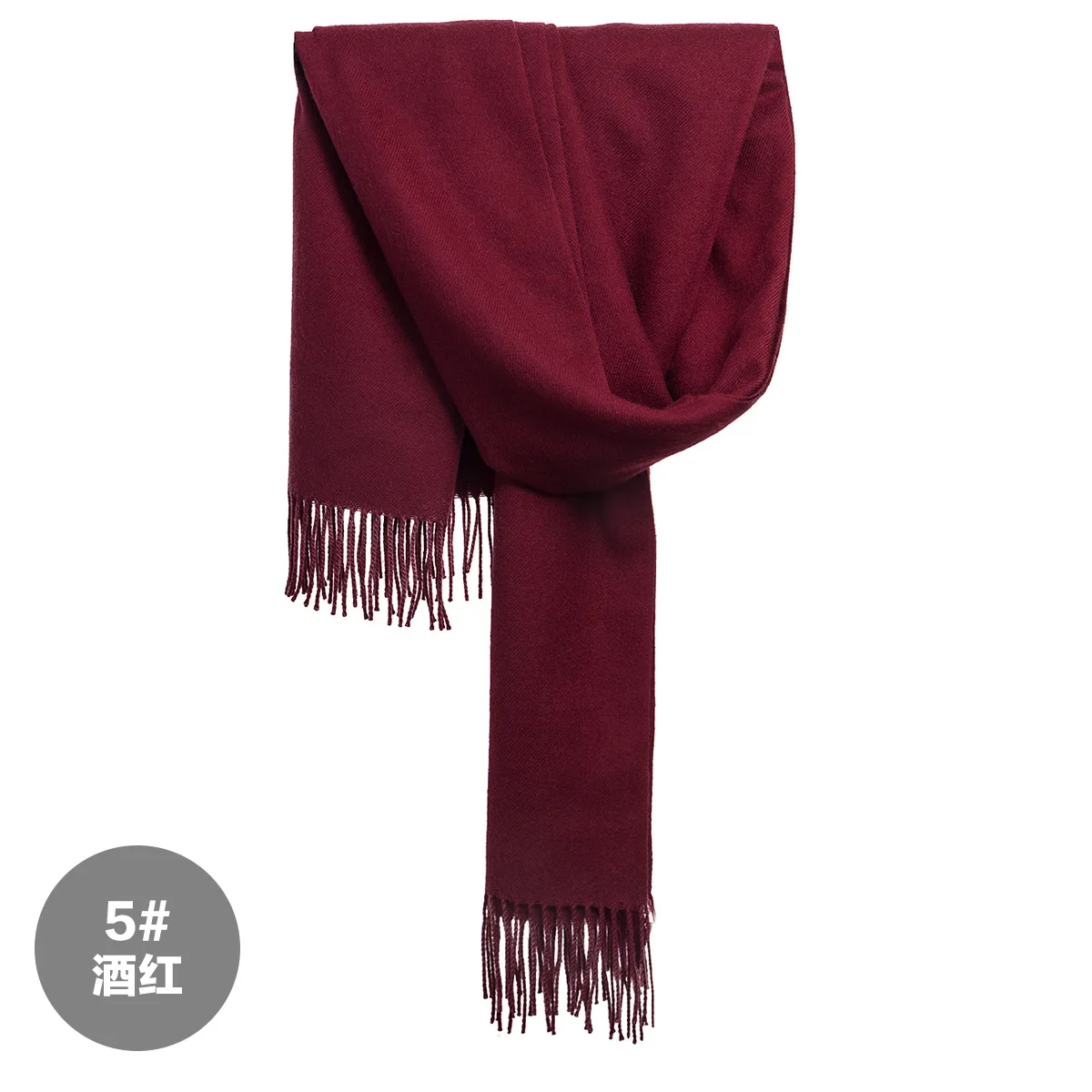 Модная Осенняя Женская шаль шарф из пашмины искусственный кашемир Зимняя