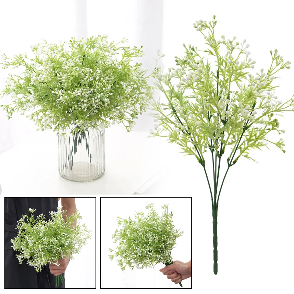

Hot Sale Creative Artificial Flowers Fake Plant Faux Floral Greenery Home Outdoor Living Room Office Garden Decor