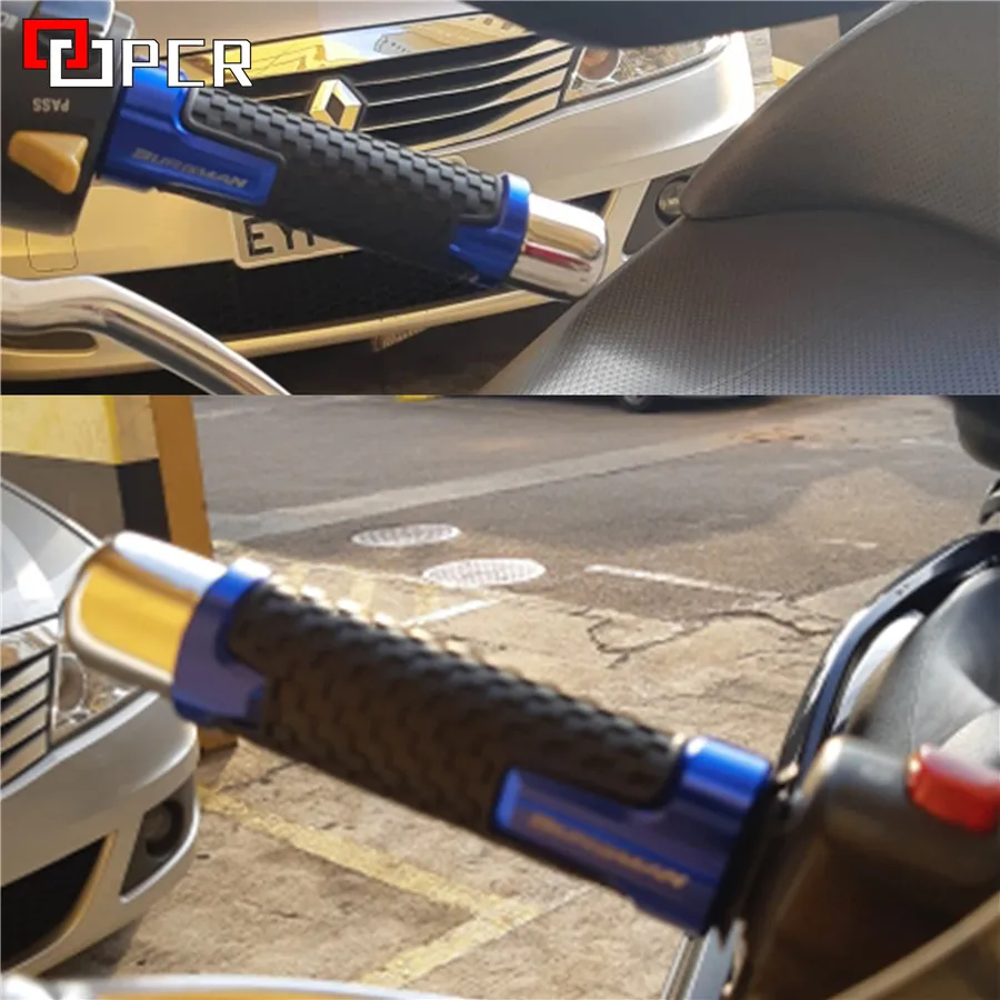 Для SUZUKI BURGMAN 650 400 125 200 250 AN650 AN400 AN125 AN200 ручки для Руля Мотоцикла руля крышки |