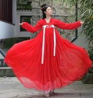 chinese fan dance costume dreesse for sweeth sixteen red chinese traditional dress hanfu women han fu chinese outfit