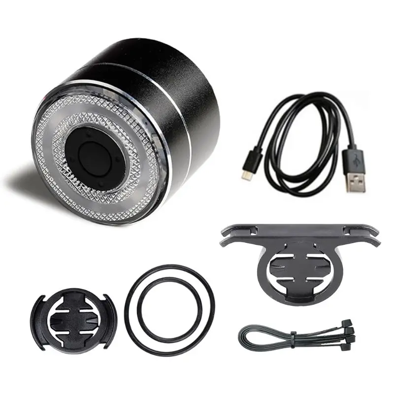 

Flashlight For Bicycle Bike Bike Rear Light Auto Start/Stop Brake Sensing IPx65 L9BD
