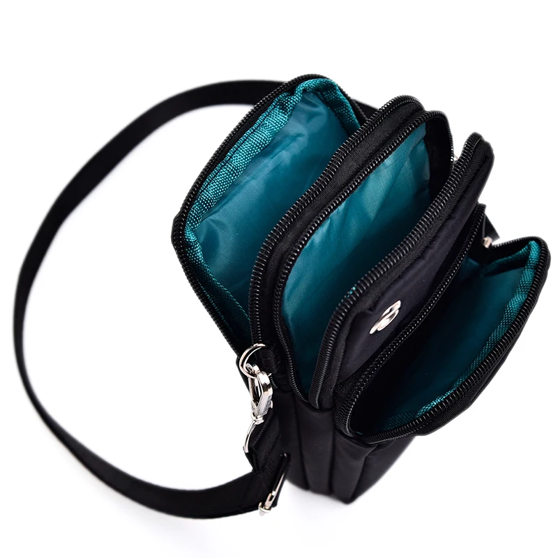 

Men Woman Messenger Bag Mini Shoulder Bag Diagonal Multi-Function Mobile Phone Bag Outdoor Earphone Pouch Sports Bag