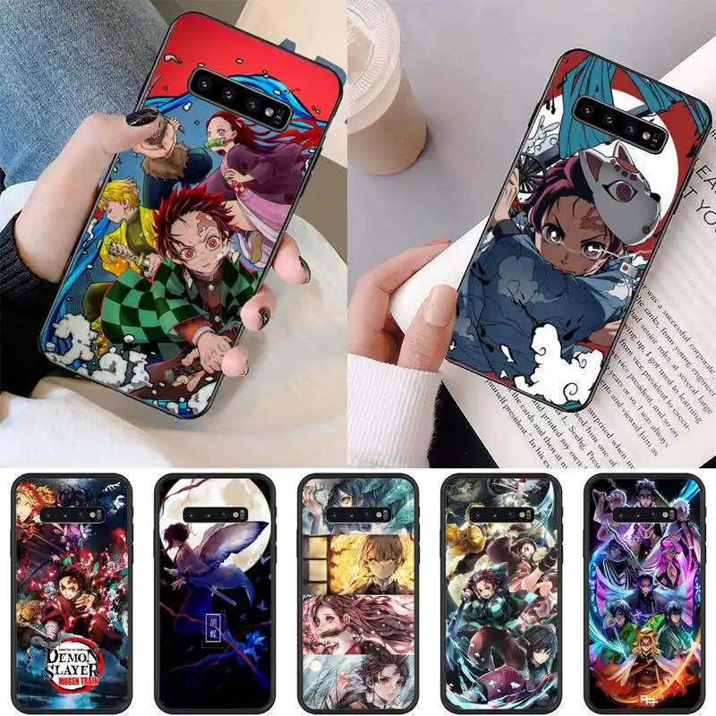 

Demon Slayer Anime Phone Case For Samsung Galaxy S6 S7 Edge Plus S8 S9 S20Plus S20ULTRA S10lite 2020 S10 Case