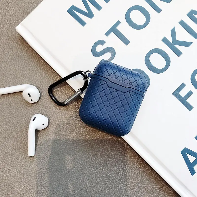 Suntaiho ТПУ силиконовый беспроводной чехол для наушников AirPods защитный чехол Мягкий противоударный чехол для Apple гарнитура для AirPods Sleev