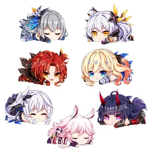 33*45 см аниме Honkai Impact 3-я плюшевая игрушка мягкая плюшевая подушка с двусторонним принтом подушка для детей Рождественский подарок