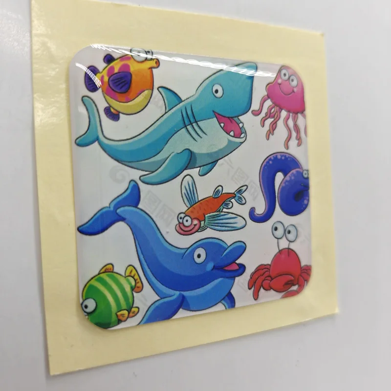 

Высокое качество печатная клейкая CMYK таможни стикеров