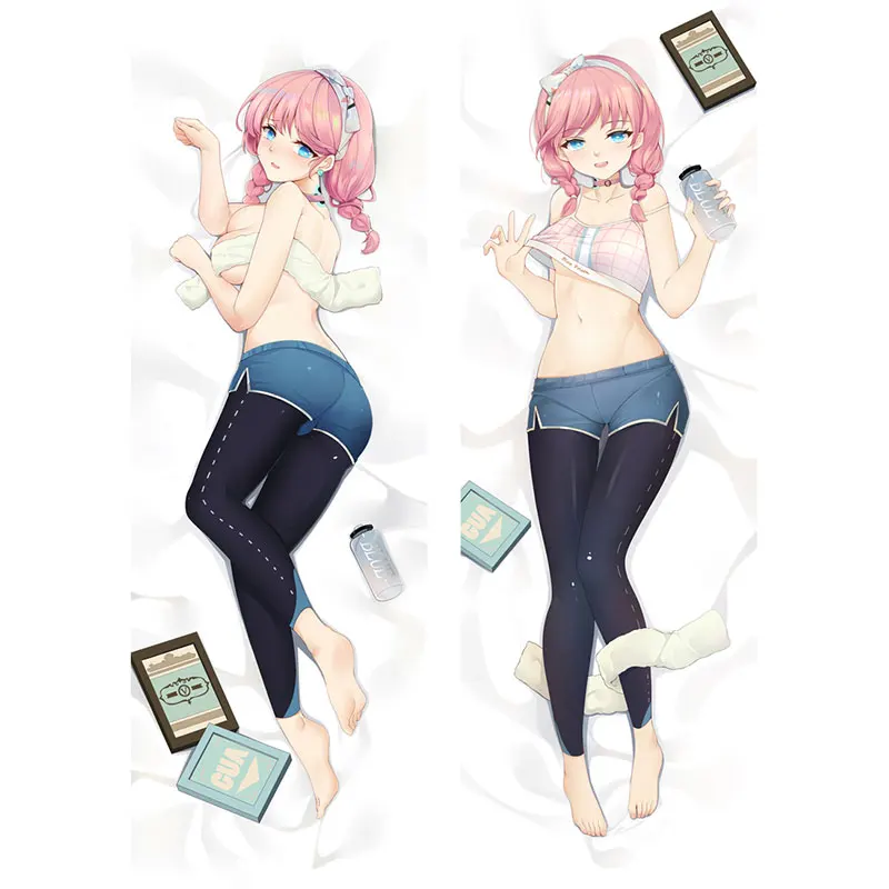 

Juego de Anime de moda Blue Poison de almohada Dakimakura caso chica Sexy 3D de doble cara ropa de cama abrazando cuerpo alm