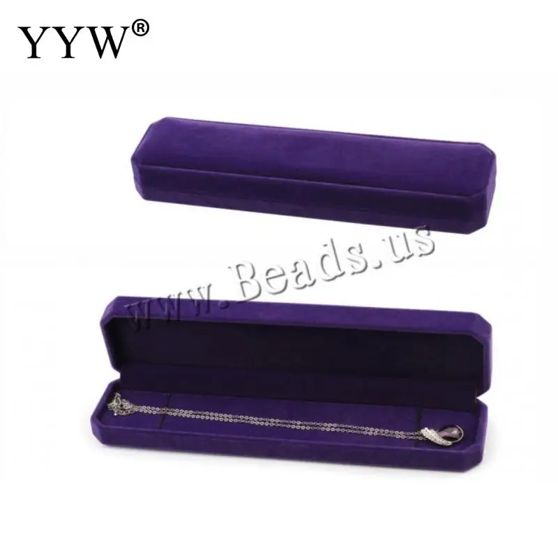 1 шт. элегантная фиолетовая упаковка для ювелирных изделий в стиле ретро набор