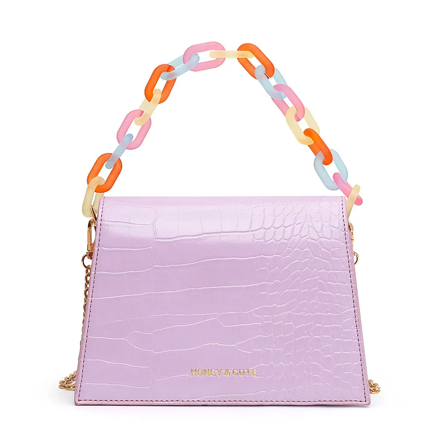 

THREEPEAS Women Shoulder Bag Crossbody Bag Scarves Chains Shoulder Bag Bolsa Feminina