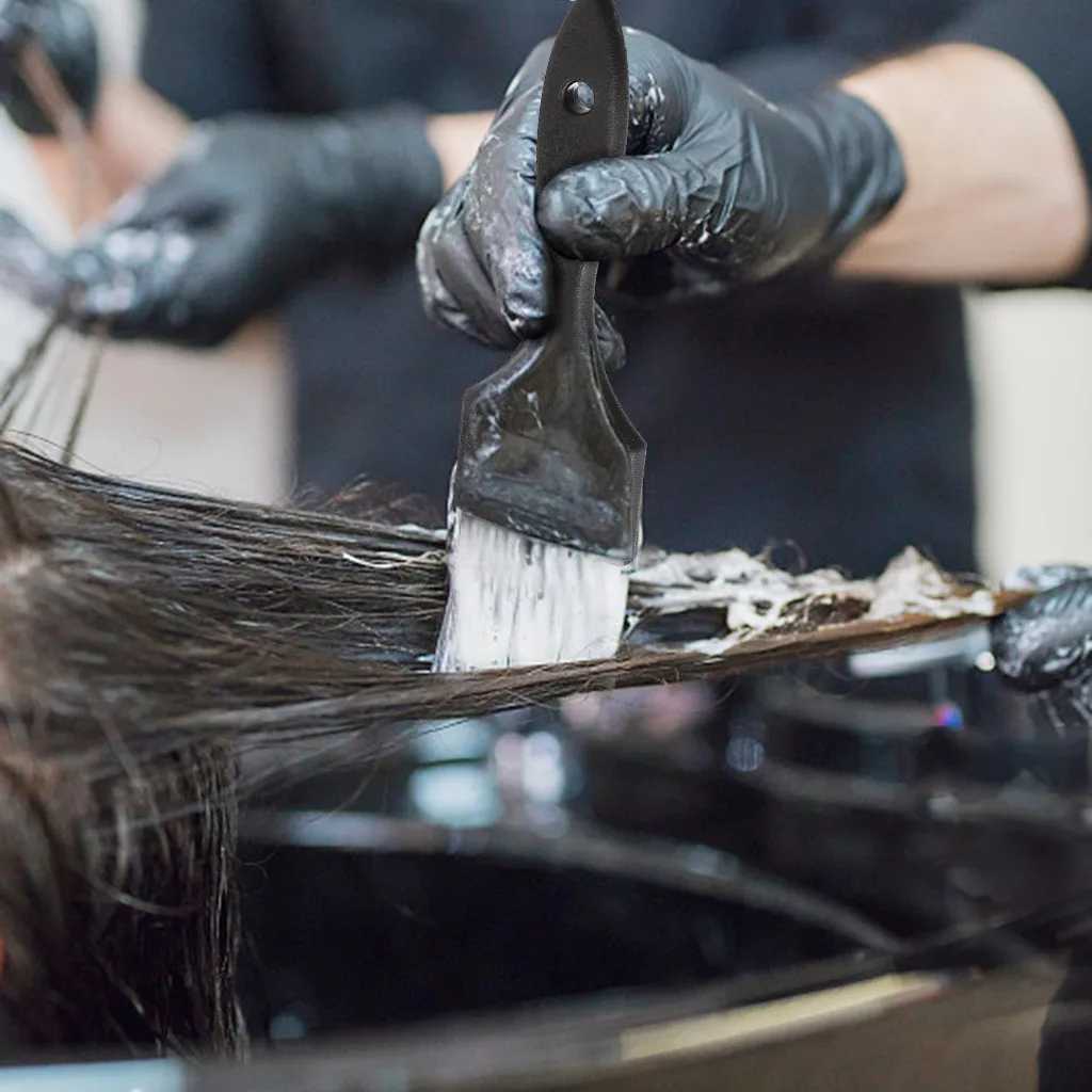 Салонная пигментная щетка для волос аппликатор инструмент укладки