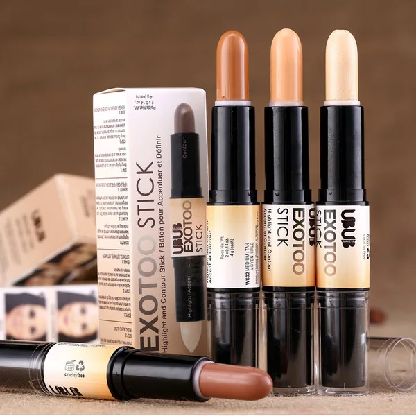 Новинка брендовый макияж кремовый двухсторонний Контурный карандаш 2 в 1