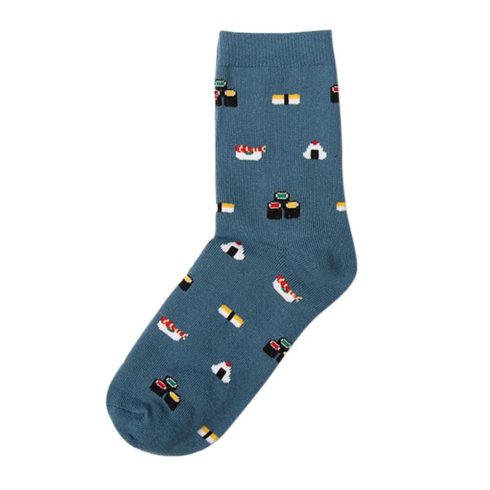 Высококачественные хлопковые счастливые мужские носки женские повседневные
